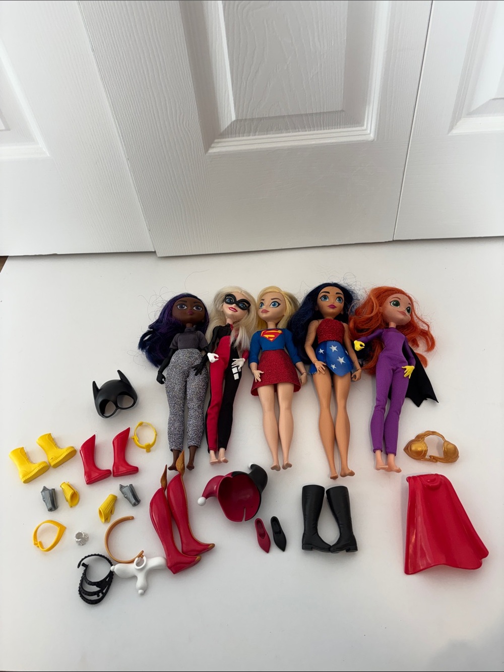 DC Super Hero Girls Doll Lot & accessories
